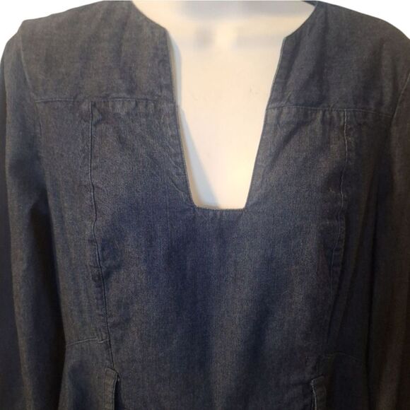 Free People Karmen denim mini dress size S - Picture 2 of 4